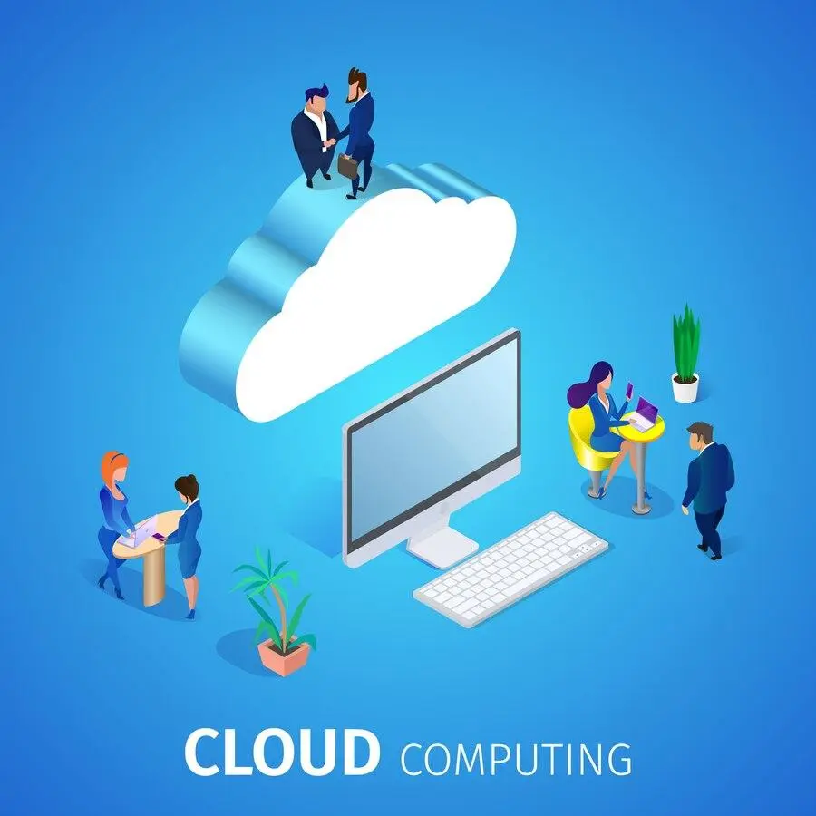 cloud computing vs web application